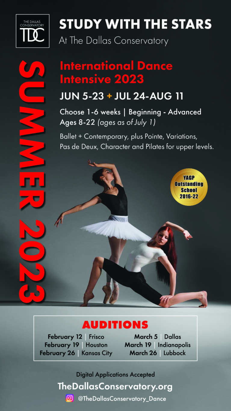 Summer Dance Intensive Auditions The Dallas Conservatory